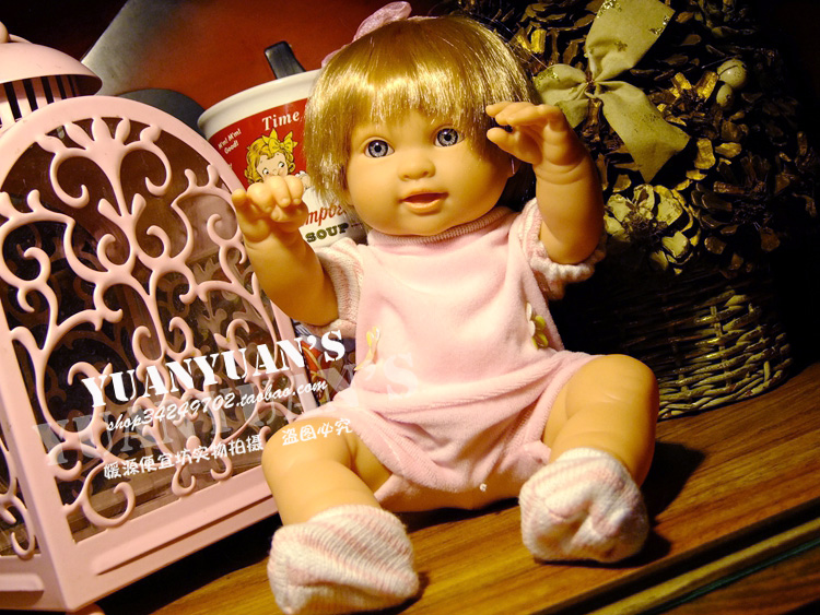 Germany 2010 ARIAS emulated baby pink Lido with opening smiles girl joint body companion dolls