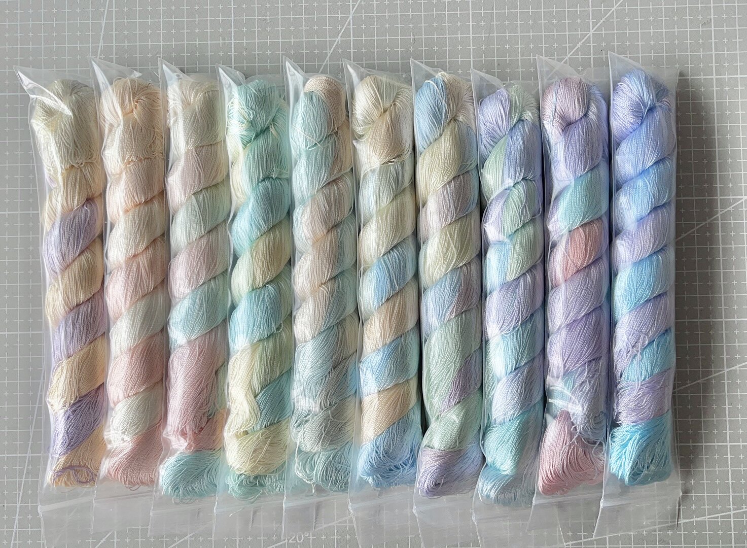 < Giang > Silk Tight Twist Line Hand Dyeing section Dyeing Gradient Tight Twine Silk Thread Diy Embroidery Thread Tangy Silk Thread-Taobao
