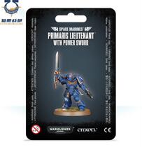 The Warhammer 40K Star Fighter Primaris Lieutenant with Power Sword