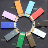 Длинная цветная коробка матч и длинная stod -point Fire Firewood Fragras