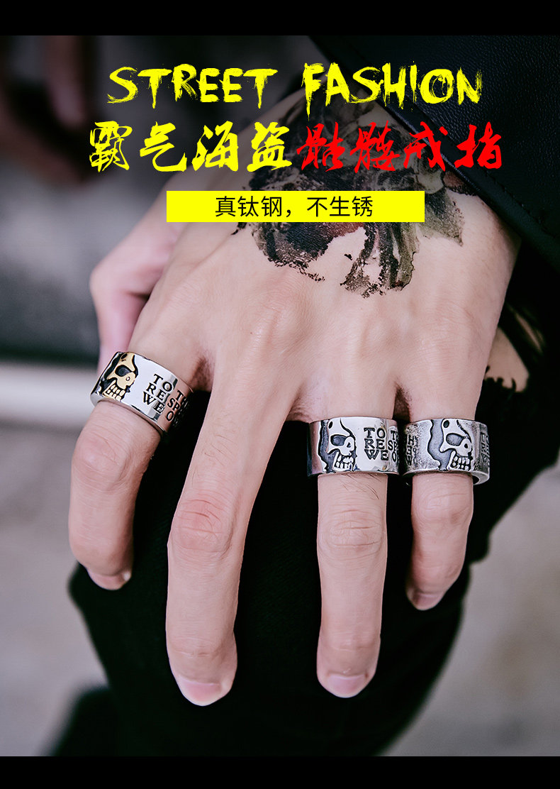 Bague homme BEIER en Acier au titane - Ref 3087025 Image 9