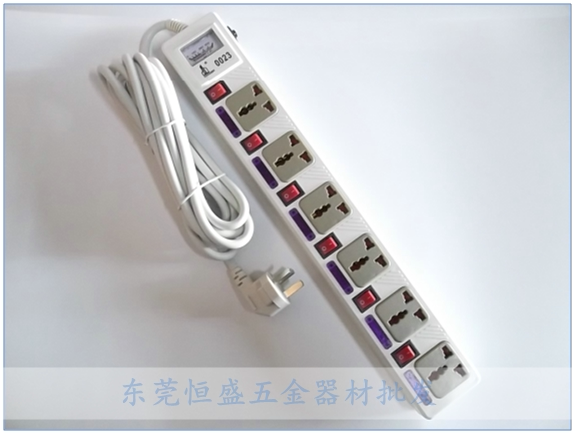 Sony defectox 0023-4Y six independent switches with overload protection multifunction extension cord