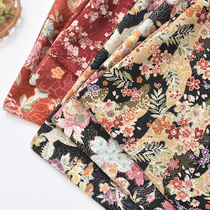 Small dough fabric and wind shrink Burmese fabric high-end dress dress dress cheongsam shirt handmade DIY