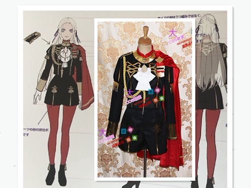 Fire Emblem: Three Houses Edelgard Edgar Von Fiesberg Cosplay Costume Fire Emblem: Three Houses Edelgard Edgar Von Fiesberg Cosplay Costume