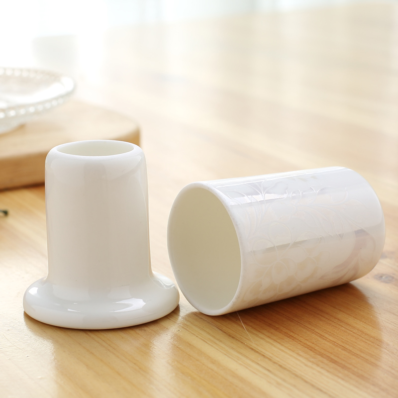 Jingdezhen porcelain ipads meal toothpick box toothpicks extinguishers hotel household portable tableware accessories can add words