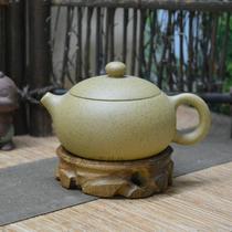 Total Handmade Purple Sand Pot Raw Mine Section Mud Sisch Teapot Kongfu Tea Tea With Tea Maker Flushing Tea Pot Imitation Ancient Stone Ladylike