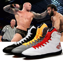 Boxing shoes mens and womens shoes Sanda shoes students martial arts fighting free fighting training shoes taekwondo wrestling shoes Y866