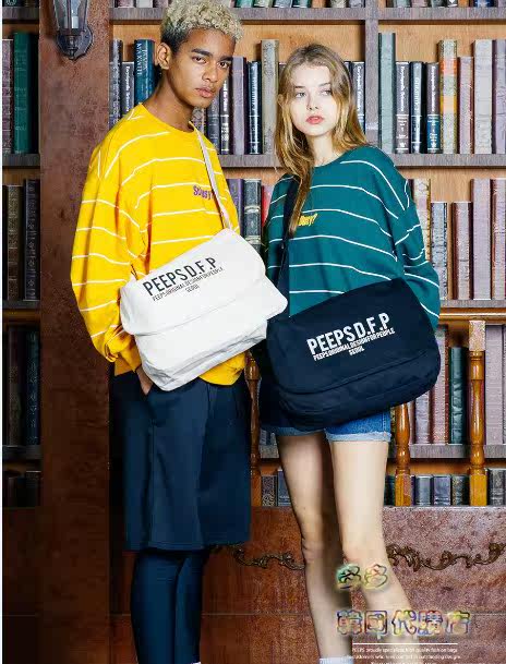 Dodo Korea PEEPS Alphabet Crossbody Bag