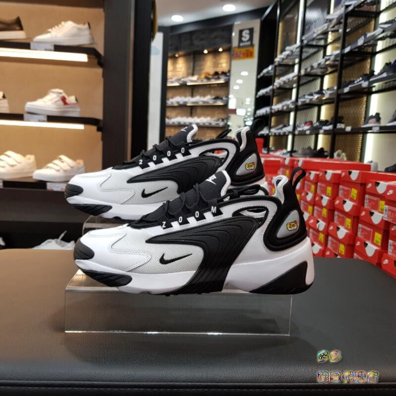 South Korea Direct mail Nike ZOOM 2K female retro old daddy shoe sports casual running shoes AO0354 100
