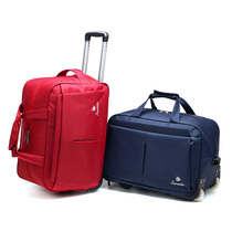 Travel bag female luggage bag male large capacity trolley bag Korean handbag casual folding boarding luggage travel bag