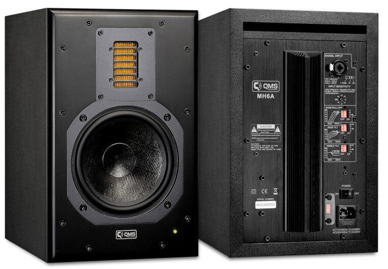 (Weishi audio and video)double 12 special offers-Jiangsu general generation manufacturers send-Sound Hui professional monitor speaker MH6A