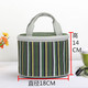 nên mua hộp cơm giữ nhiệt hay cắm điện Nhật Bản không thấm nước cầm tay hộp ăn trưa cách nhiệt túi tròn học sinh túi ăn trưa trống vải Oxford túi ăn trưa lớn - Hộp cơm điện sưởi ấm hộp cơm điện unie