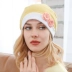Mũ len mùa xuân và mùa thu mùa đông bà bầu gió turban cha-con cotton mỏng phần phụ nữ mang thai thời trang sau sinh nữ mùa xuân và mùa hè - Mũ thai sản / Vớ / Giày mũ cotton cho mẹ và bé Mũ thai sản / Vớ / Giày