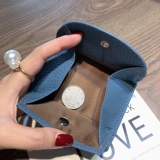 Бумажник, сумка через плечо, короткий ультратонкий картхолдер, небольшой дизайнерский модный кошелек, коллекция 2022, из натуральной кожи