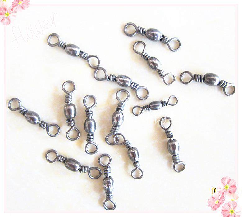 Bulk 8-character ring connector swivel 8-character ring connection ring fishing bulk 1 yuan 10 capsules