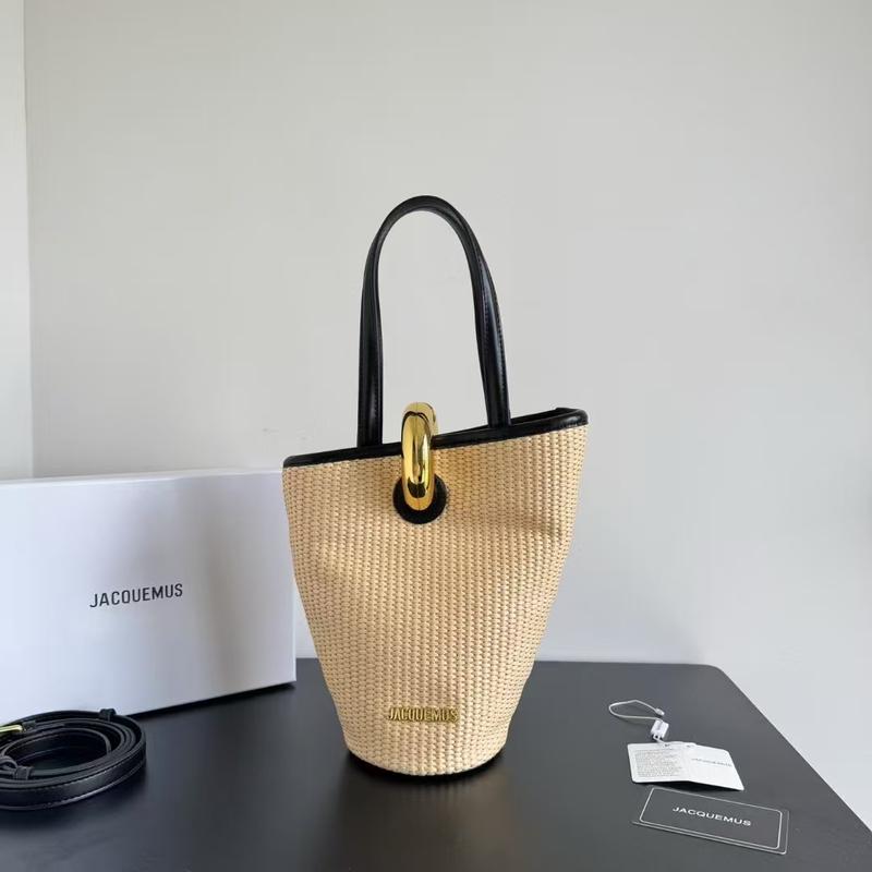 Jacquemus Cross-Border Niche Design Handbag, Fashionable Clutch Bag, Jacquemus High-End Underarm Bag