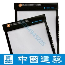 Medium Construction Leather Plywood Minutes A4 Folder Board Custom Benclip Writing Board Cortical Splint Office Supplies