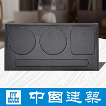 Zhongjian CI Cup cushion China Construction Cup Towater Topquality leather cup tray Office Supplies accommodating plate