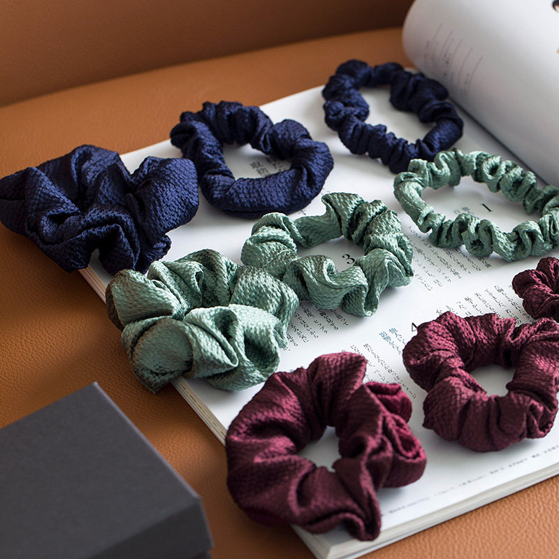 Monastery Mountain Wen also Orioles Genuine Silk Large Intestine Hair Circle 19 Mmi Pearl Satin Classic Brief 100 Hitchhiking Hair Circle