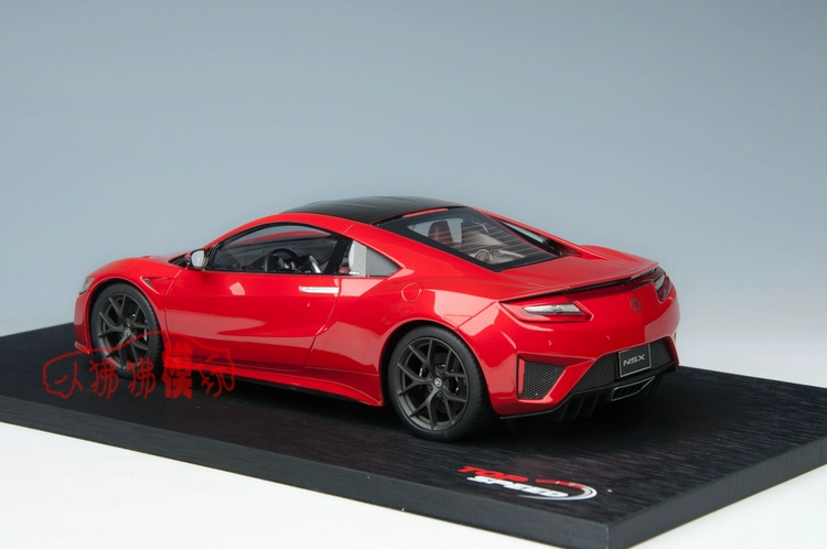 TSM tại chỗ trưng bày xe TOPSPEED màu đỏ 1:18 Honda Acura Acura NSX Mô hình xe nhựa Acura - Chế độ tĩnh