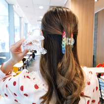 Superfairy Rainbow Crystal Chain Grip Clip 100 Hitch Girl Hair Grip Disc Hair Clip Subreddit Subnet Red Back Brain Spoon Hairpin Accessories