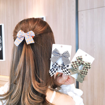 Sweet Beauty Brief Butterfly Knot Duckbill Clip Lateral Hairpin Clip Liu Hai Clip Ladies Back Brain Spoon Tray Haircut Head Accessories Hair Ornaments