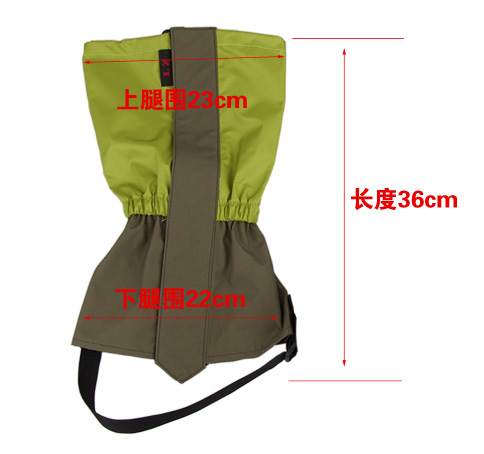 LZ leo núi ngoài trời đi bộ đường dài tuyết phủ siêu nhẹ chống thấm nước tuyết không thấm nước chống gió cát chống côn trùng chân xà cạp ủng đi mưa bảo vệ giày