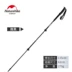 NH Mover Ultralight hợp kim nhôm cực trekking Khóa kính thiên văn gấp mía đi bộ leo núi nạng thiết bị ngoài trời gậy tre cho người già Gậy / gậy