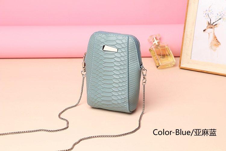Túi xách da túi xách điện thoại di động mini Messenger túi 2019 thời trang mới Túi đeo vai nữ túi xách nữ - Túi điện thoại túi đeo chéo trong suốt