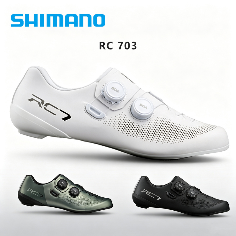 Shimano Rc703 Locking Shoes Rc702 Road Bike Carbon Sole Wide Version Professional Competition Cycling Shoes
