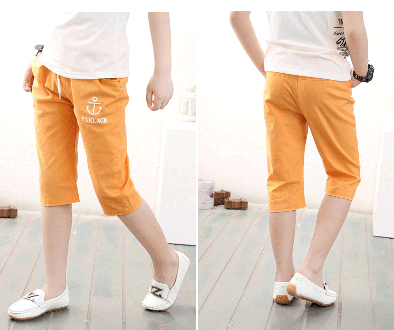Pantalon garcon en lin - Ref 2054411 Image 8