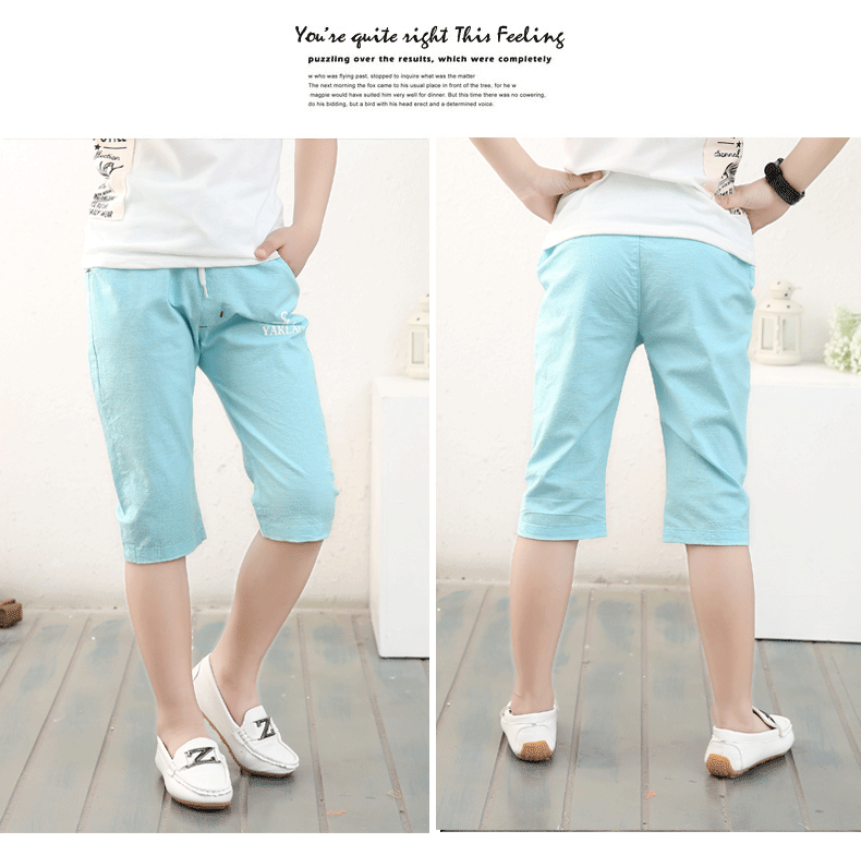 Pantalon garcon en lin - Ref 2054411 Image 10