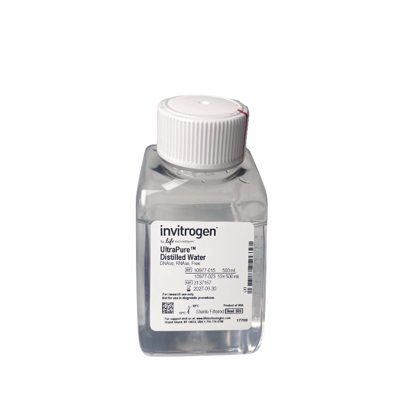 DNase无菌蒸馏水Thermo RNase-Free无菌水10977015 实验室用无菌水耗材 Thermo品牌实验室耗材 DNase/RNase-Free水溶液