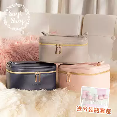 SayiShop cosmetic bag women 2020 New Portable Travel large capacity ins Wind Super fire Net red wash storage