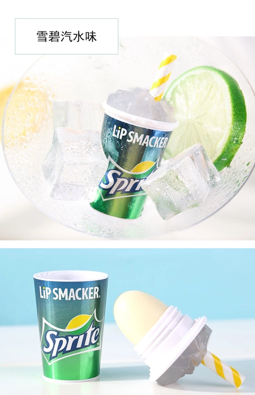 SayiShop Coca-Cola LipSMACKER Cup Lip Balm 7.4g Xue Bi Fen Da Wei Desalination Môi Nữ - Son môi