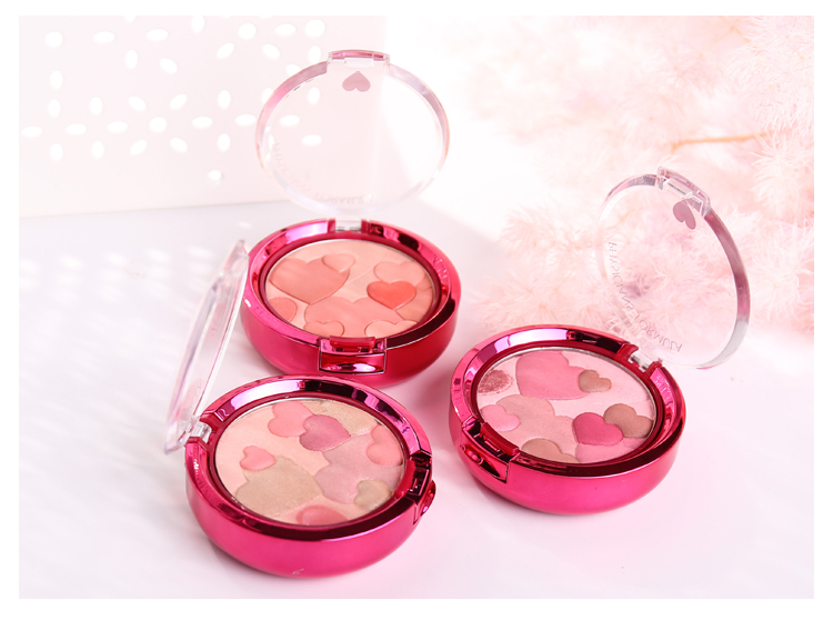 SayiShop American Physologists Formula PF Joy Series Blush hình trái tim tình yêu - Blush / Cochineal phấn má hồng innisfree