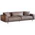 Nordic biểu norhor / lớp đầu tiên của nhập khẩu da / đơn giản sẽ / sofa da fondant ba-bit DY - Ghế sô pha Ghế sô pha