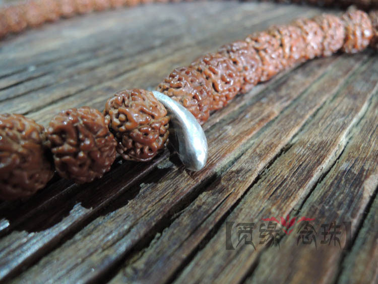 Pure silver side hanging Buddha Everest hanging text Play Accessories Imitation Deer Tooth Clips Personality Pendants to Play Miscellaneous Kong
