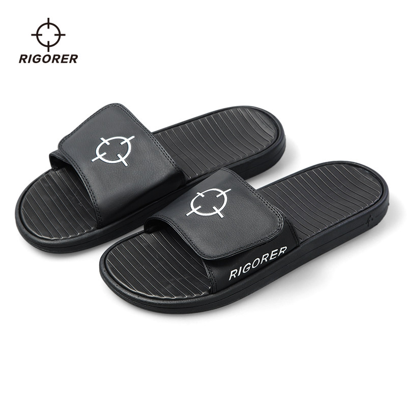 Quasier sports slippers men's 2019 new light trendy magic stickers anti-wear and wearable adjustable lovers sneakers