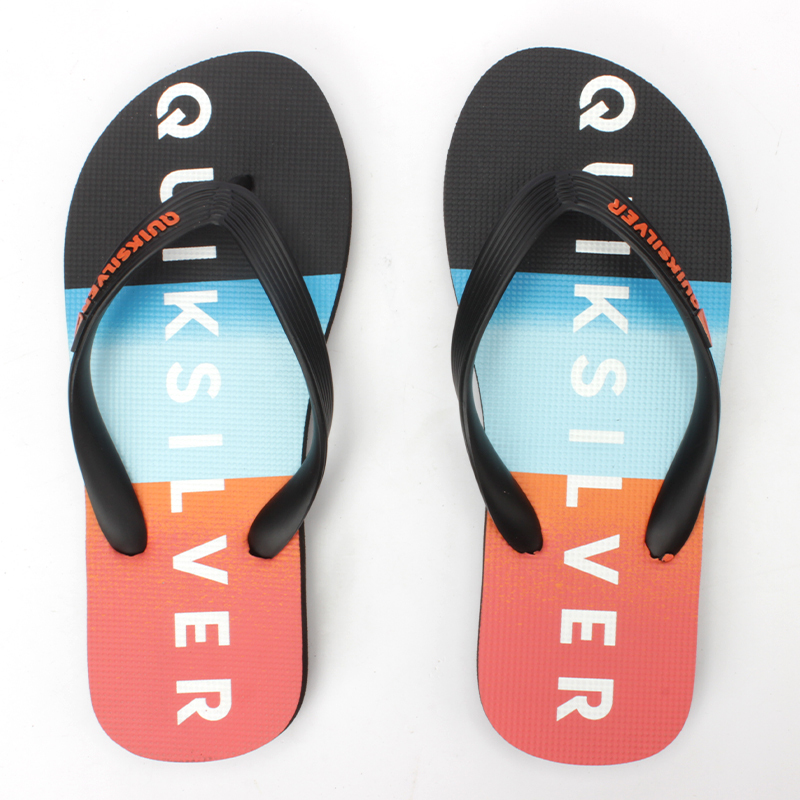 In Stock with Free Shipping Quiksilver 2026 New Summer Eva Flat Flip-Flops Fashionable Non-Slip Sandals