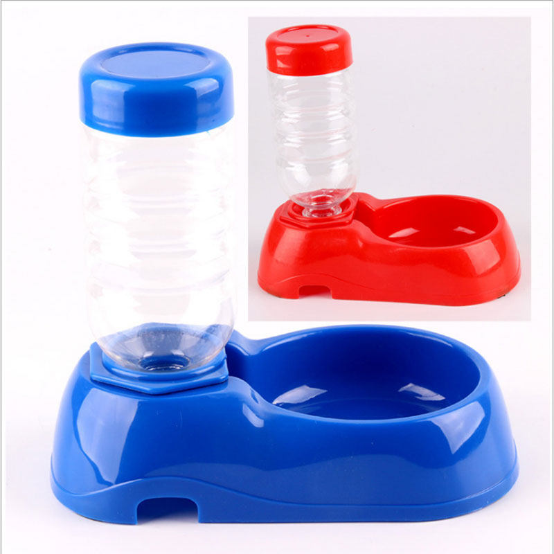 Seat-Style Drinker Pet Drinker Bowl Plastic Pooch Cat Drinking Fountain Drinking pet Supplies