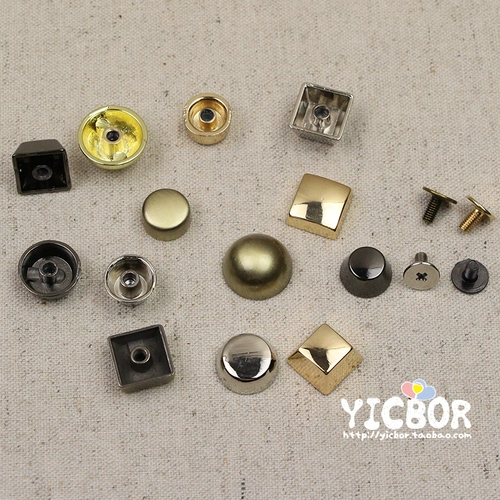 Металлическая сумка, золотое ведро с грибочками-гвоздиками с аксессуарами