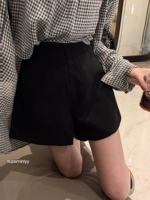 Superniniyy черные утягивающие шорты с завышенной талией