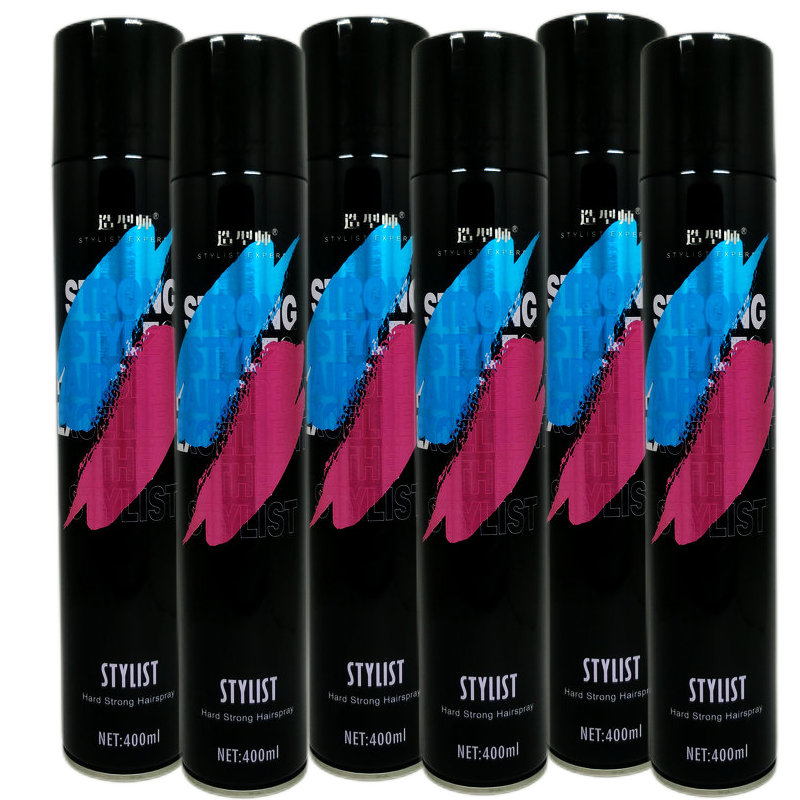 Stylist special hard plastic dry glue long-lasting stereotypes barber shop men's hair care fluffy fragrance boys moisturizing hairspray