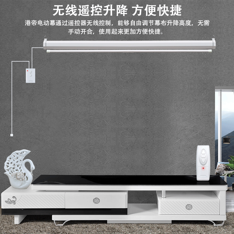 Thunder Cannon DLP800W Micro Projector Home HD Điện thoại di động Máy chiếu thông minh Văn phòng thông minh Không có TV màn hình