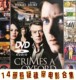 A collection of 14 suspenseful crime-solving movies, 2 DVDs, unusual suspects, evidence, in-depth mysteries, etc.