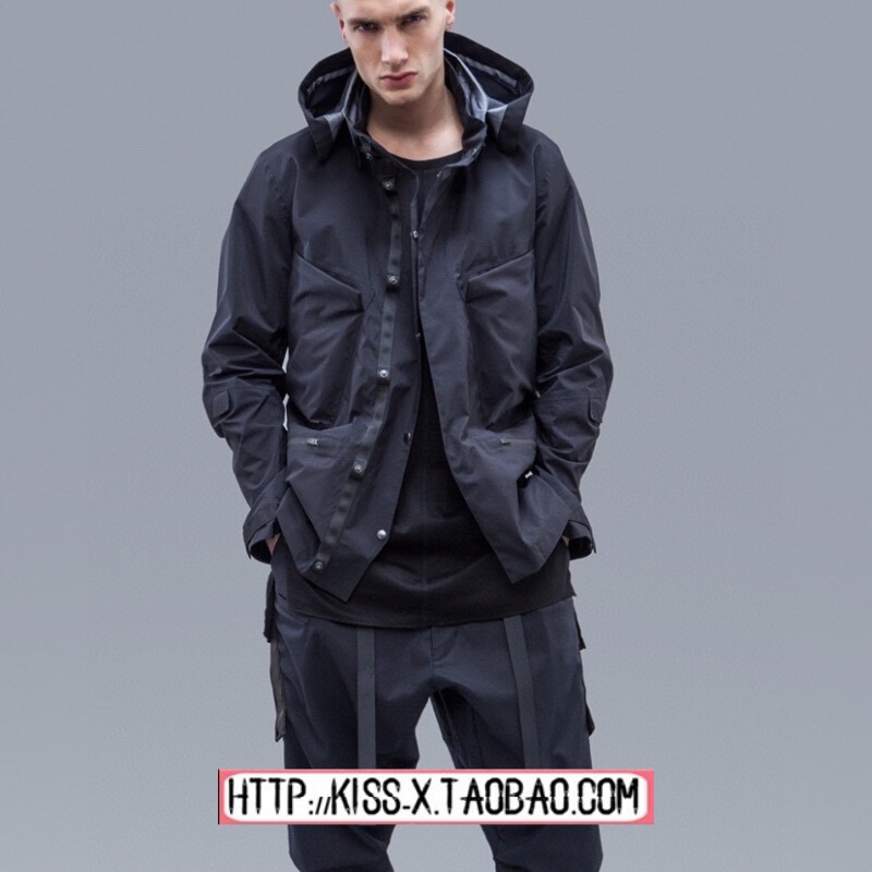 2025 German Trendy New Acronym Functional Taped Waterproof Double Pocket J56-Gt Softshell Jacket