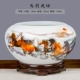 Jingdezhen gốm sứ bể cá nhỏ chậu hoa súng bát sen rùa bể bể cá cảnh bút rửa bể cá trang trí đồ trang trí - Vòng đeo tay Cuff