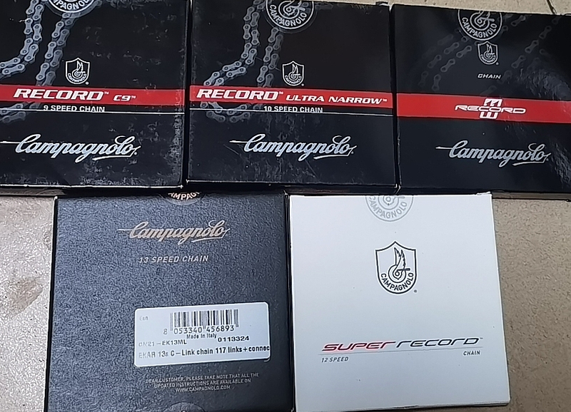 Campagnolo Chain 9 10 11 12 13 Speed Record Super Record Chain