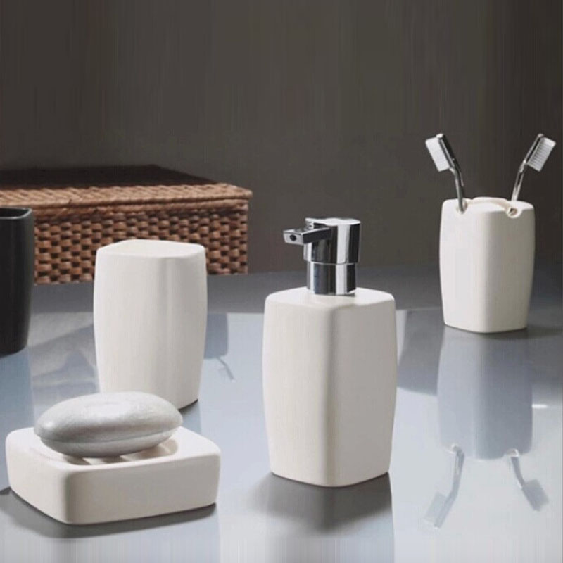 SPIRELLA/silk pury ceramic bathroom brushing mouthwash mouthwash 4 cup cup galaxy suit to wash